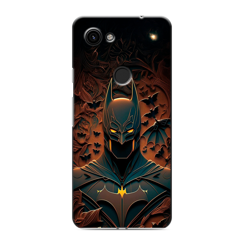 Пластиковый чехол на Google Pixel 3a с принтом Batman Бэтмен Пластиковый чехол на Google Pixel 3a с принтом Batman Бэтмен
