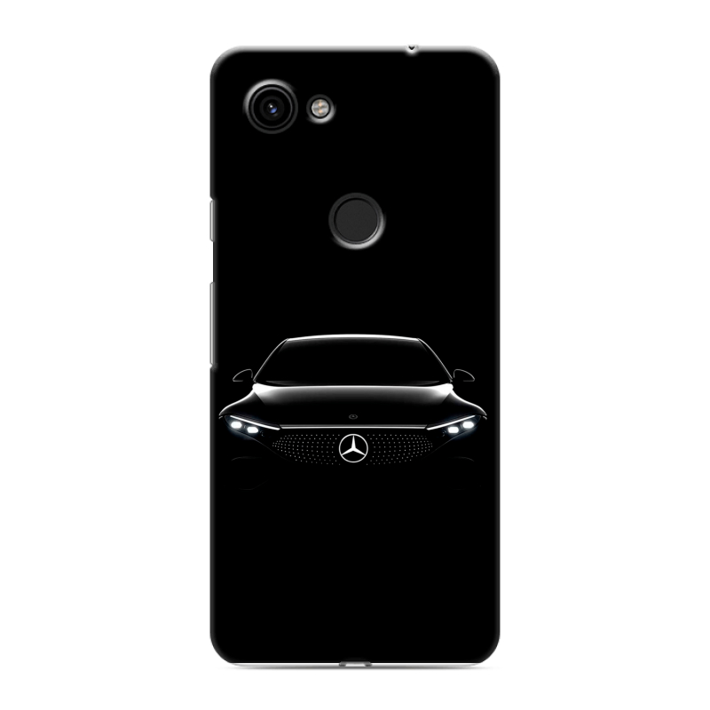 Пластиковый чехол на Google Pixel 3a с принтом Mercedes Мерседес Пластиковый чехол на Google Pixel 3a с принтом Mercedes Мерседес