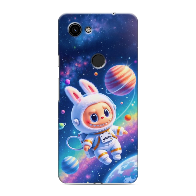 Пластиковый чехол на Google Pixel 3a с принтом Labubu Лабубу Пластиковый чехол на Google Pixel 3a с принтом Labubu Лабубу