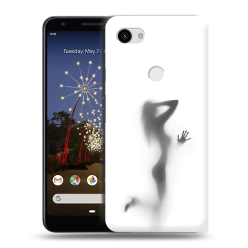 Пластиковый чехол на Google Pixel 3a XL с принтом Силуэт Пластиковый чехол на Google Pixel 3a XL с принтом Силуэт