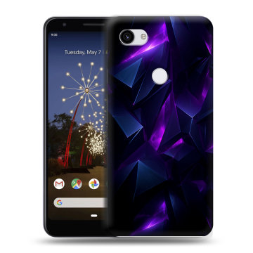 Пластиковый чехол на Google Pixel 3a XL с принтом Абстракиция Пластиковый чехол на Google Pixel 3a XL с принтом Абстракиция