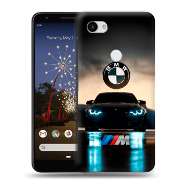 Пластиковый чехол на Google Pixel 3a XL с принтом БМВ BMW Пластиковый чехол на Google Pixel 3a XL с принтом БМВ BMW