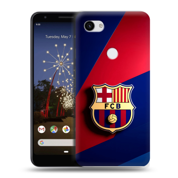 Пластиковый чехол на Google Pixel 3a XL с принтом Барселона Barcelona Пластиковый чехол на Google Pixel 3a XL с принтом Барселона Barcelona