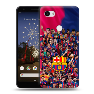 Пластиковый чехол на Google Pixel 3a XL с принтом Барселона Barcelona Пластиковый чехол на Google Pixel 3a XL с принтом Барселона Barcelona