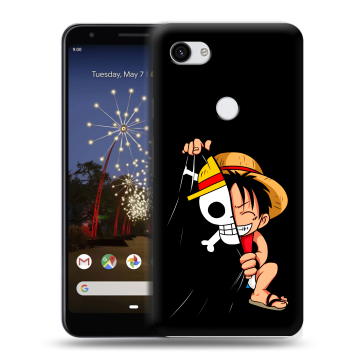 Пластиковый чехол на Google Pixel 3a XL с принтом One Piece Ван Пис Пластиковый чехол на Google Pixel 3a XL с принтом One Piece Ван Пис