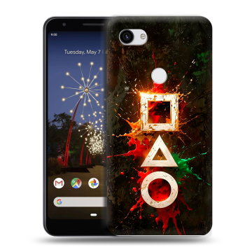 Пластиковый чехол на Google Pixel 3a XL с принтом Squid Game Игра кальмара Пластиковый чехол на Google Pixel 3a XL с принтом Squid Game Игра кальмара