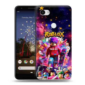Пластиковый чехол на Google Pixel 3a XL с принтом Roblox Роблокс Пластиковый чехол на Google Pixel 3a XL с принтом Roblox Роблокс