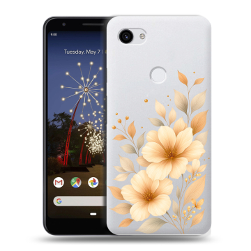 Пластиковый чехол на Google Pixel 3a XL с принтом для девушки Пластиковый чехол на Google Pixel 3a XL с принтом для девушки