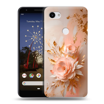 Пластиковый чехол на Google Pixel 3a XL с принтом женский Пластиковый чехол на Google Pixel 3a XL с принтом женский