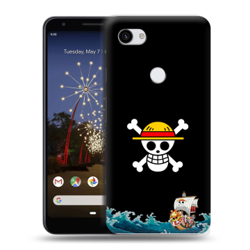 Пластиковый чехол на Google Pixel 3a XL с принтом One Piece Ван Пис