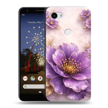 Пластиковый чехол на Google Pixel 3a XL с принтом женский Пластиковый чехол на Google Pixel 3a XL с принтом женский