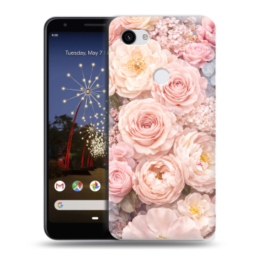 Пластиковый чехол на Google Pixel 3a XL с принтом женский Пластиковый чехол на Google Pixel 3a XL с принтом женский