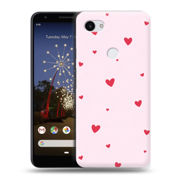 Пластиковый чехол на Google Pixel 3a XL с принтом для девочек Пластиковый чехол на Google Pixel 3a XL с принтом для девочек
