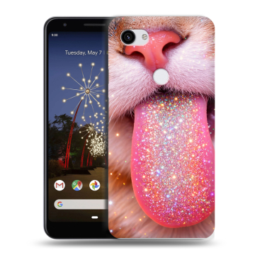 Пластиковый чехол на Google Pixel 3a XL с принтом для девочек Пластиковый чехол на Google Pixel 3a XL с принтом для девочек