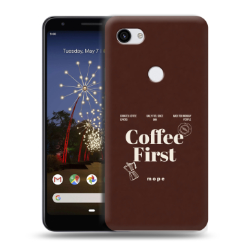 Пластиковый чехол на Google Pixel 3a XL с принтом женский Пластиковый чехол на Google Pixel 3a XL с принтом женский