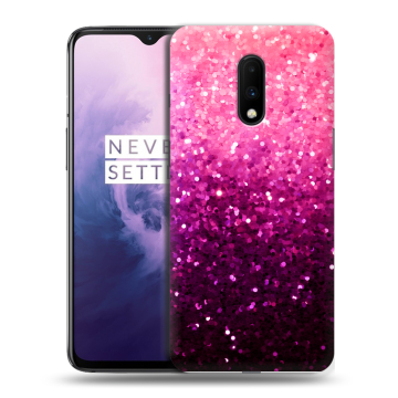 Силиконовый чехол на OnePlus 7 с принтом Блестки Силиконовый чехол на OnePlus 7 с принтом Блестки