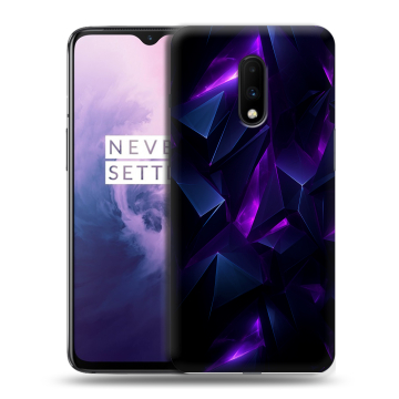 Силиконовый чехол на OnePlus 7 с принтом Абстракиция