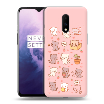 Силиконовый чехол на OnePlus 7 с принтом Hello Kitty Хелоу Кити Силиконовый чехол на OnePlus 7 с принтом Hello Kitty Хелоу Кити