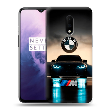 Силиконовый чехол на OnePlus 7 с принтом БМВ BMW Силиконовый чехол на OnePlus 7 с принтом БМВ BMW