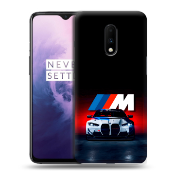 Силиконовый чехол на OnePlus 7 с принтом БМВ BMW Силиконовый чехол на OnePlus 7 с принтом БМВ BMW