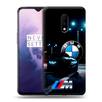 Силиконовый чехол на OnePlus 7 с принтом БМВ BMW Силиконовый чехол на OnePlus 7 с принтом БМВ BMW