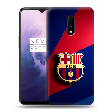 Силиконовый чехол на OnePlus 7 с принтом Барселона Barcelona Силиконовый чехол на OnePlus 7 с принтом Барселона Barcelona