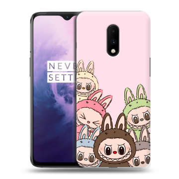 Силиконовый чехол на OnePlus 7 с принтом Лабубу