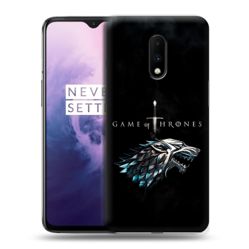 Силиконовый чехол на OnePlus 7 с принтом Игра Престолов Game Thrones