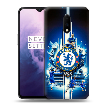 Силиконовый чехол на OnePlus 7 с принтом Chelsea Челси