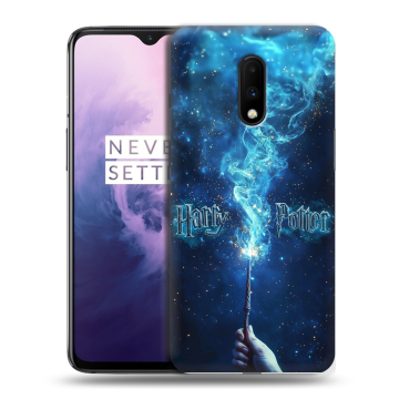 Силиконовый чехол на OnePlus 7 с принтом Harry Potter Гарри Поттер Силиконовый чехол на OnePlus 7 с принтом Harry Potter Гарри Поттер
