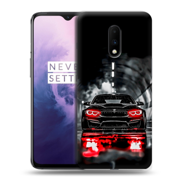 Силиконовый чехол на OnePlus 7 с принтом BMW БМВ Силиконовый чехол на OnePlus 7 с принтом BMW БМВ