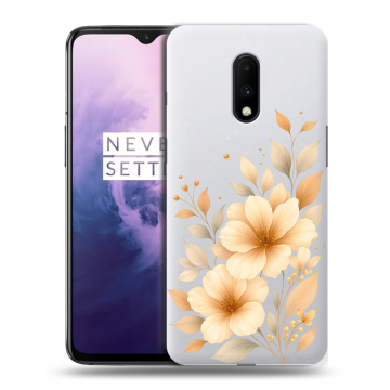 Силиконовый чехол на OnePlus 7 с принтом для девушки