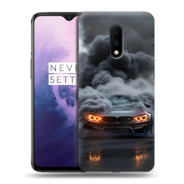 Силиконовый чехол на OnePlus 7 с принтом BMW БМВ Силиконовый чехол на OnePlus 7 с принтом BMW БМВ