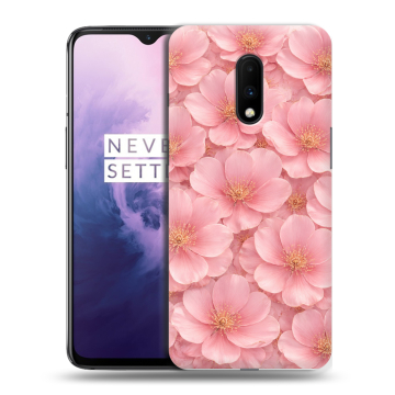 Силиконовый чехол на OnePlus 7 с принтом женский