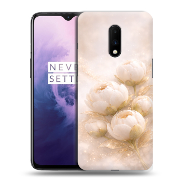 Силиконовый чехол на OnePlus 7 с принтом женский