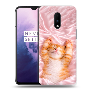Силиконовый чехол на OnePlus 7 с принтом женский