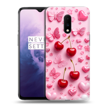 Силиконовый чехол на OnePlus 7 с принтом для девочек Силиконовый чехол на OnePlus 7 с принтом для девочек