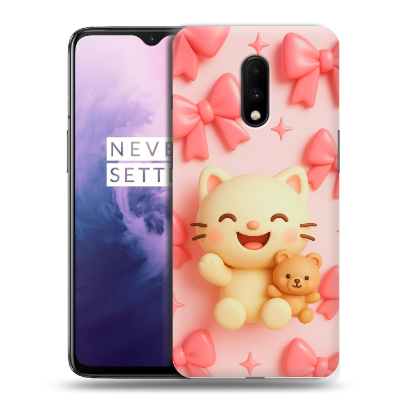 Силиконовый чехол на OnePlus 7 с принтом для девочек Силиконовый чехол на OnePlus 7 с принтом для девочек