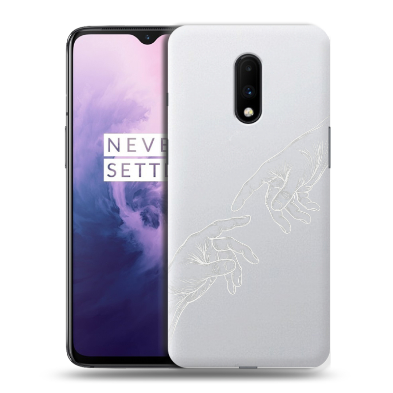 Пластиковый чехол на OnePlus 7 с принтом Сотворение мира Пластиковый чехол на OnePlus 7 с принтом Сотворение мира