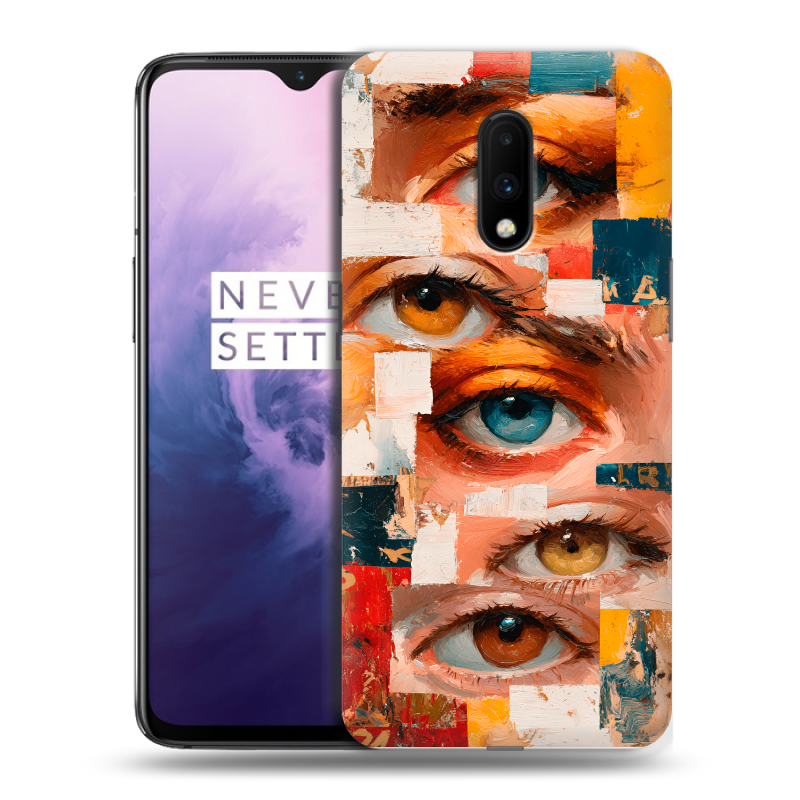 Силиконовый чехол на OnePlus 7 с принтом Модный принт Силиконовый чехол на OnePlus 7 с принтом Модный принт