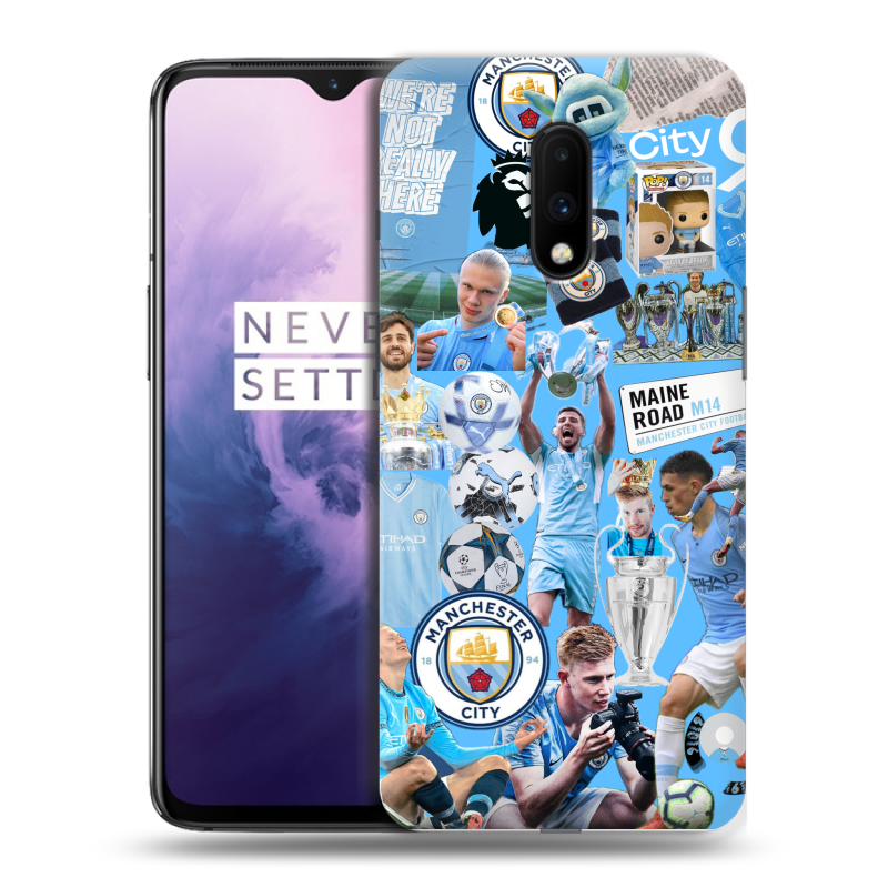 Силиконовый чехол на OnePlus 7 с принтом Man City Манчестер Сити Силиконовый чехол на OnePlus 7 с принтом Man City Манчестер Сити
