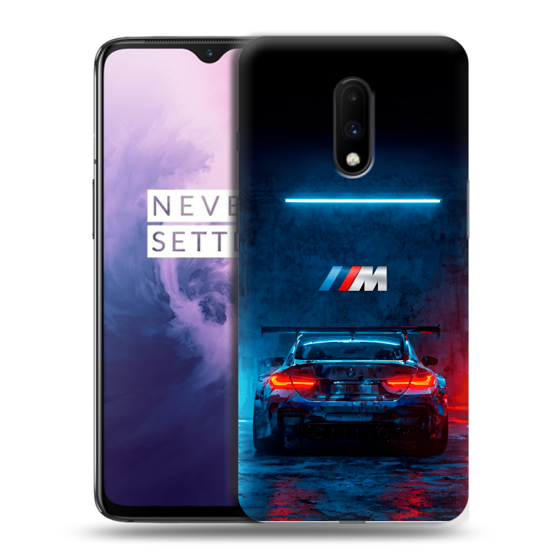 Силиконовый чехол на OnePlus 7 с принтом BMW БМВ Силиконовый чехол на OnePlus 7 с принтом BMW БМВ