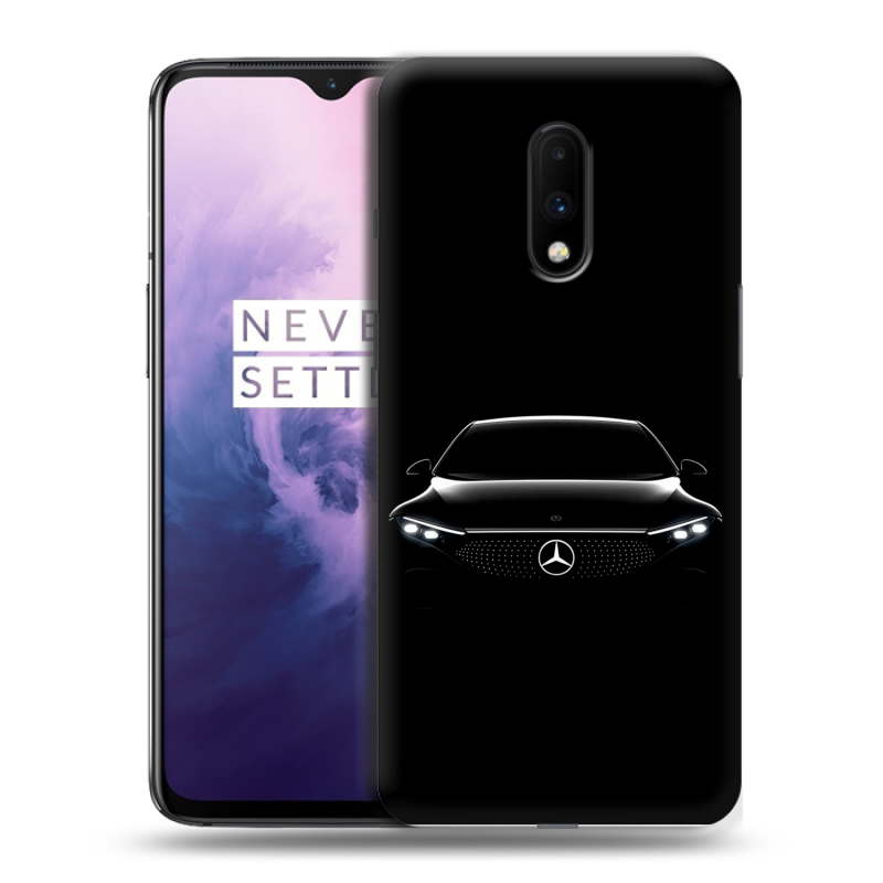 Пластиковый чехол на OnePlus 7 с принтом Mercedes Мерседес Пластиковый чехол на OnePlus 7 с принтом Mercedes Мерседес