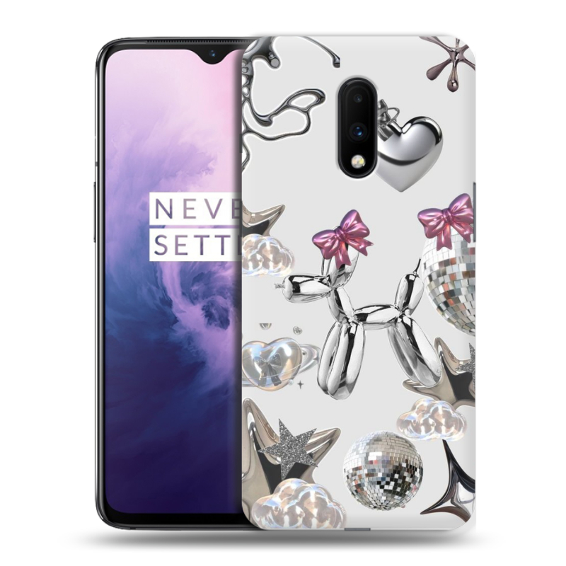 Силиконовый чехол на OnePlus 7 с принтом Y2K Силиконовый чехол на OnePlus 7 с принтом Y2K