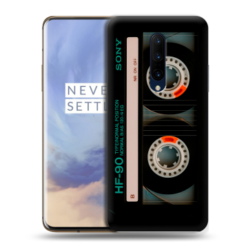 Силиконовый чехол на OnePlus 7 Pro с принтом Кассета Силиконовый чехол на OnePlus 7 Pro с принтом Кассета