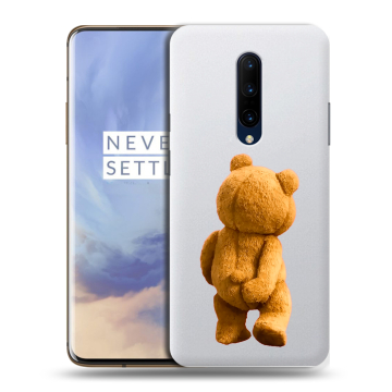 Силиконовый чехол на OnePlus 7 Pro с принтом Медведь Силиконовый чехол на OnePlus 7 Pro с принтом Медведь