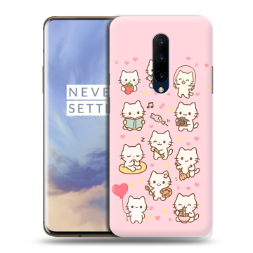 Силиконовый чехол на OnePlus 7 Pro с принтом Hello Kitty Хелоу Кити Силиконовый чехол на OnePlus 7 Pro с принтом Hello Kitty Хелоу Кити