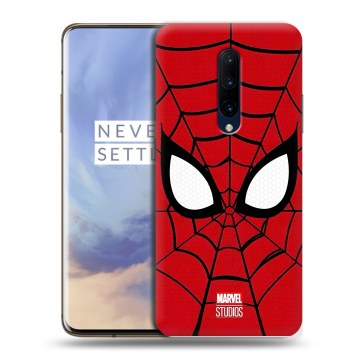 Силиконовый чехол на OnePlus 7 Pro с принтом человек паук spiderman Силиконовый чехол на OnePlus 7 Pro с принтом человек паук spiderman