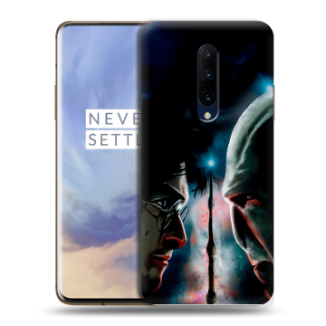Силиконовый чехол на OnePlus 7 Pro с принтом Гарри Поттер Harry Potter