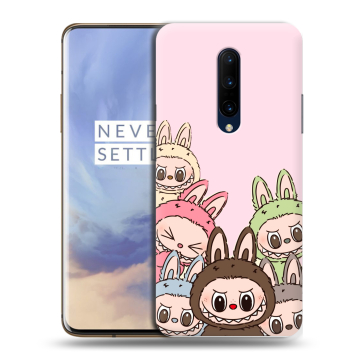 Силиконовый чехол на OnePlus 7 Pro с принтом Лабубу